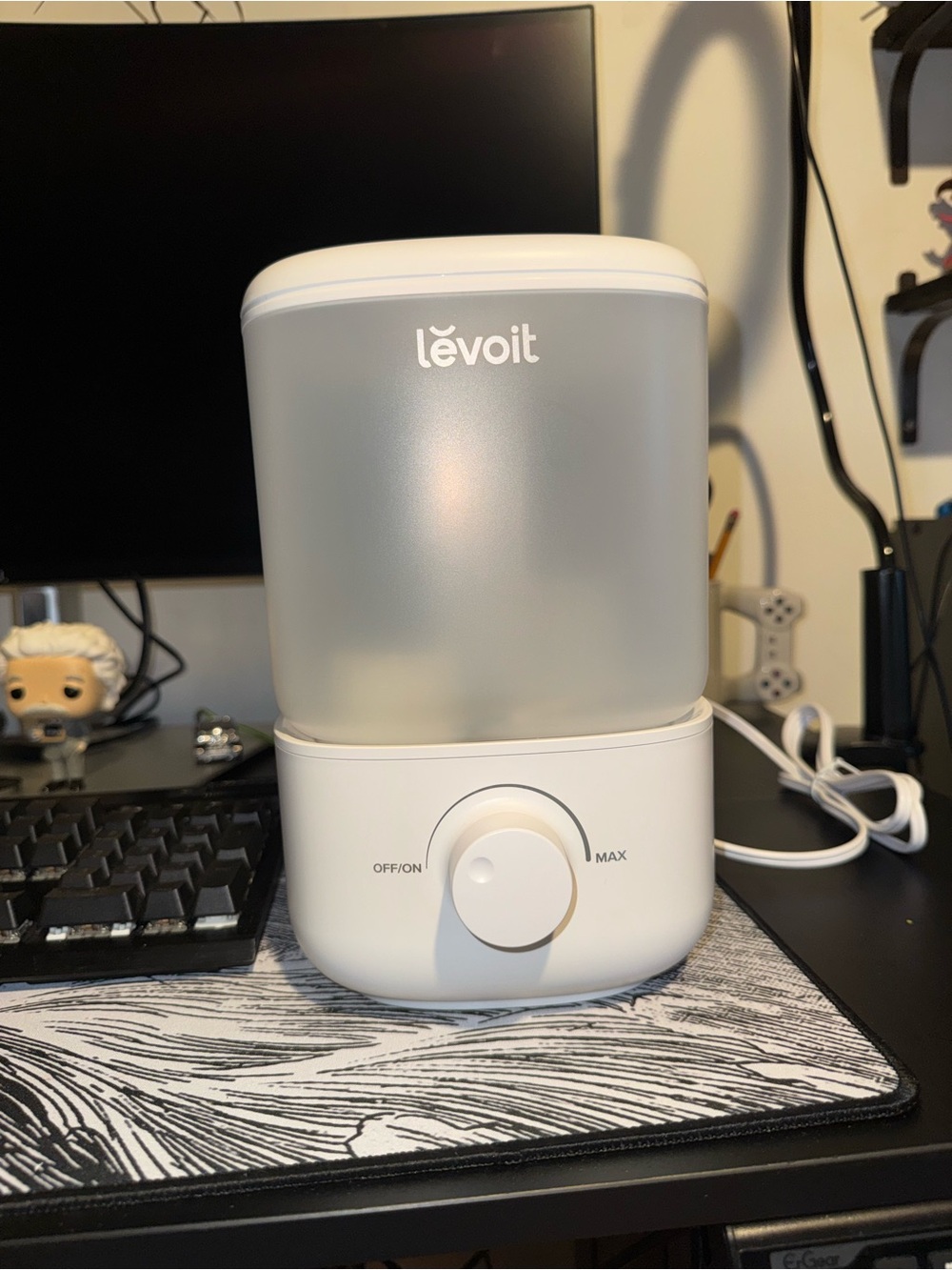 Levoit White Ultrasonic Cool Mist Humidifier